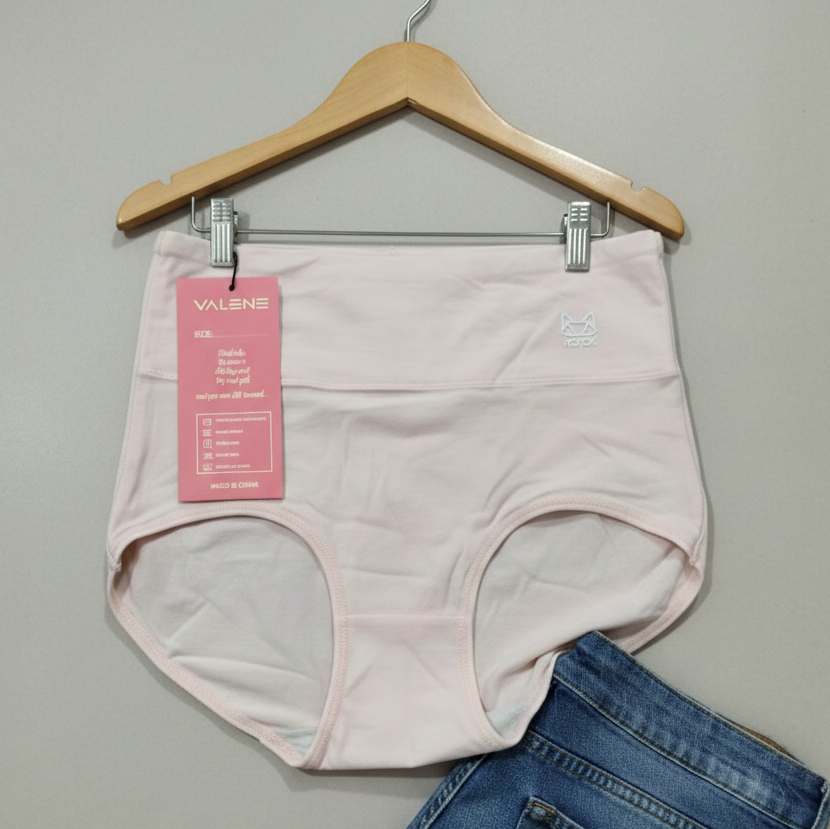 Valene Smooth Curve High-Waist Panty - Light Pink