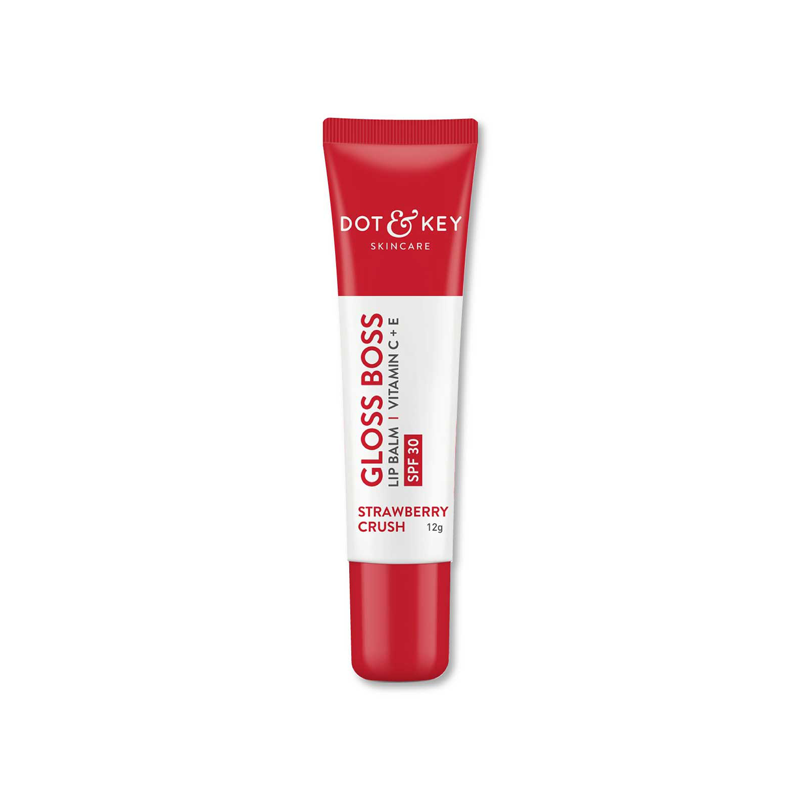 Dot and Key Gloss Boss Vitamin C + E Lip Balm with SPF 30 - Strawberry Crush