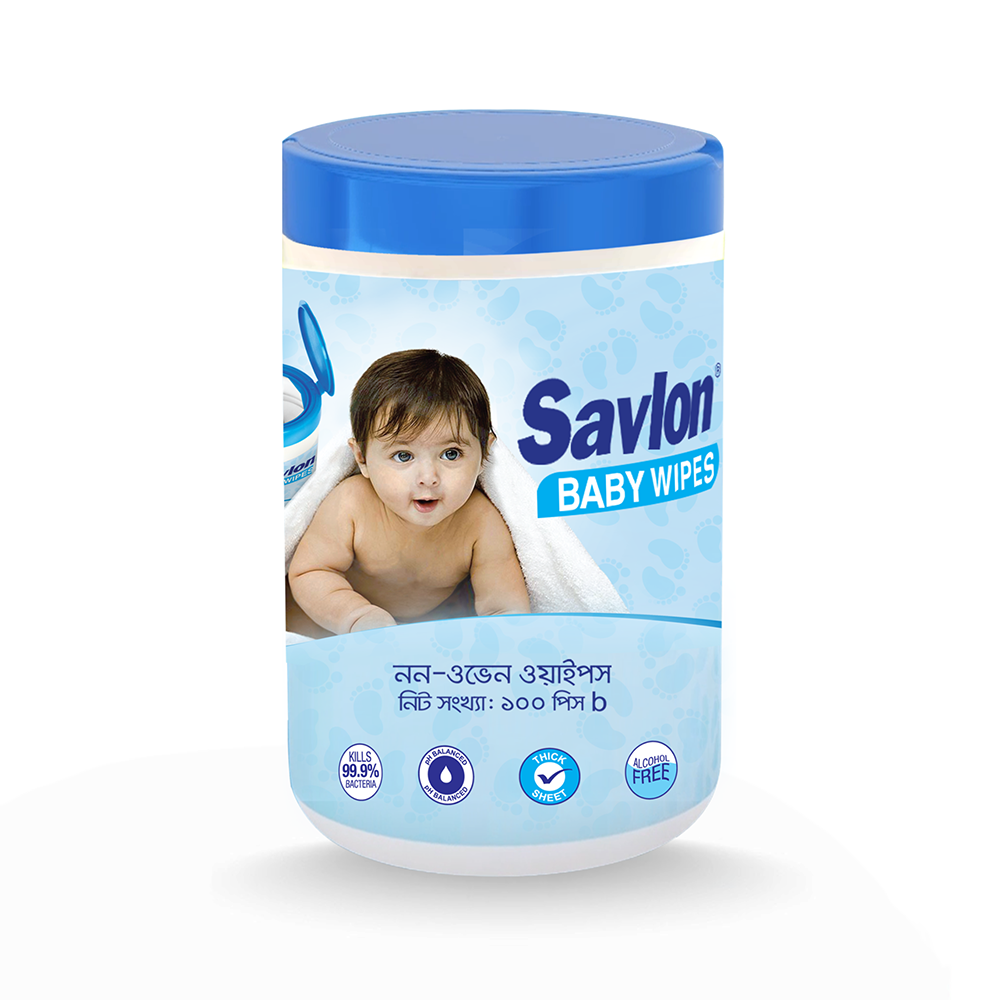 Savlon Baby wipe Jar 100s
