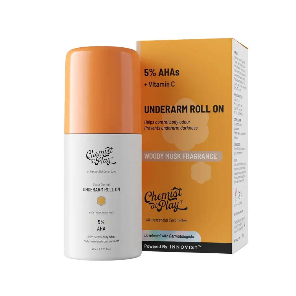 Chemist At Play Underarm Roll On- Woody Musk Fragrance 40.0 Ml