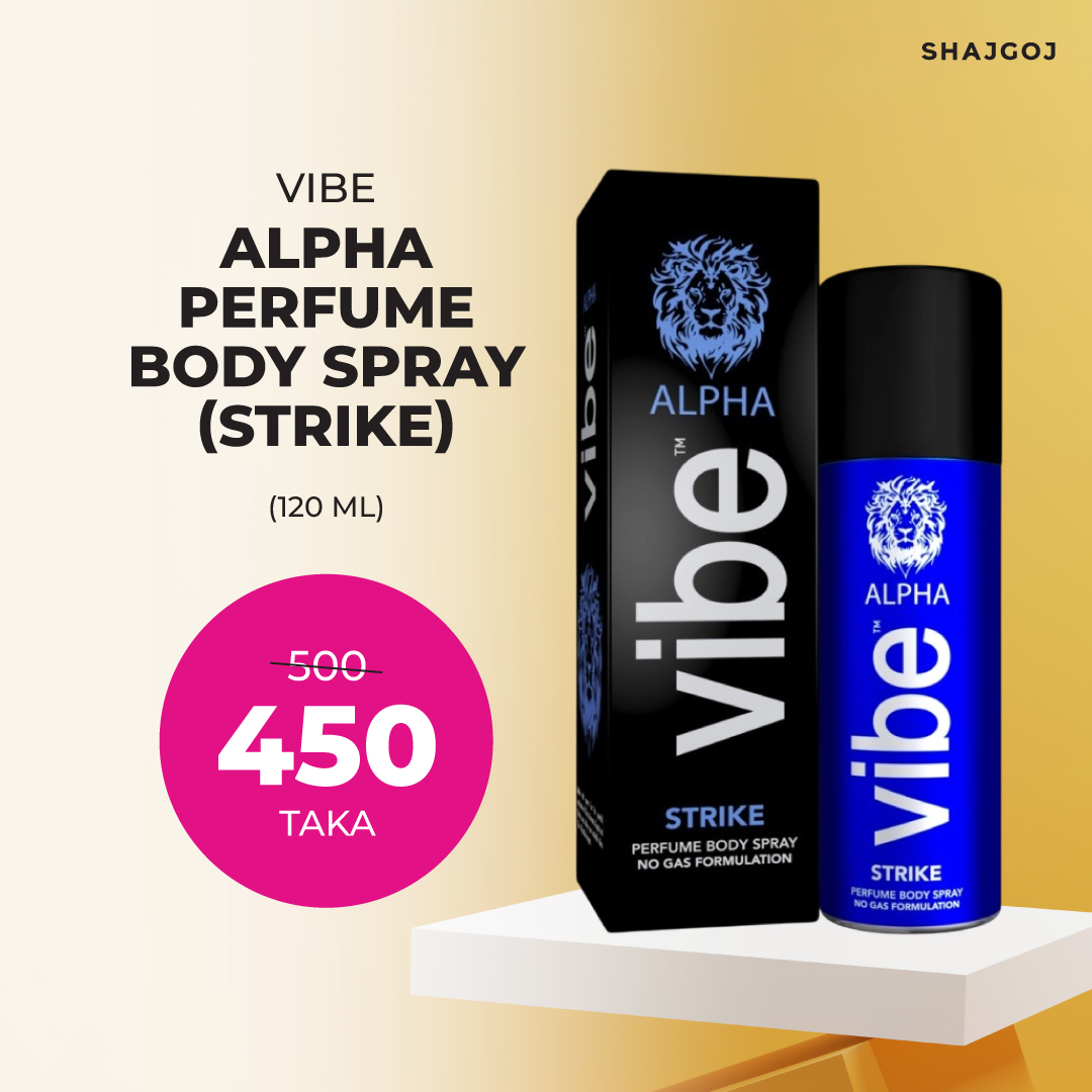 Vibe Alpha Perfume Body Spray Strike